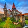 Hunyad Schloß / Corvin Schloss in Hunedoara, Rumänien.