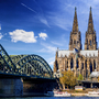 Hohenzollernbrücke und Kölner Dom