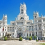 Palacio de Cibeles, berühmter Markstein in Madrid