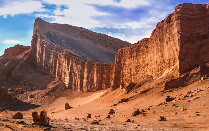 Valle de la Luna in der Nähe von San Pedro de Atacama