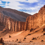 Valle de la Luna in der Nähe von San Pedro de Atacama