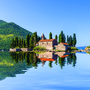 Insel Sveti Đorđe in der Bucht von Kotor