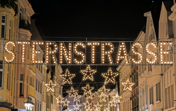 Sternstraße auf dem Bonner Weihnachtsmarkt